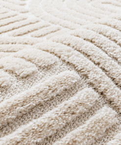 Teppich Skandinavisch - Arc Bend Creme Teppich Skandinavisch - Arc Bend Creme