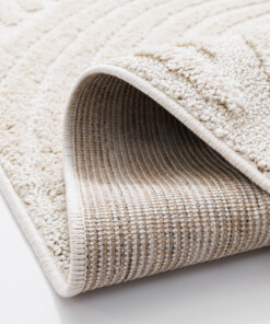 Teppich Skandinavisch - Arc Curve Creme - close up, thumbnail Teppich Skandinavisch - Arc Curve Creme - close up, thumbnail