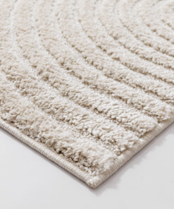 Teppich Skandinavisch - Arc Curve Creme Teppich Skandinavisch - Arc Curve Creme