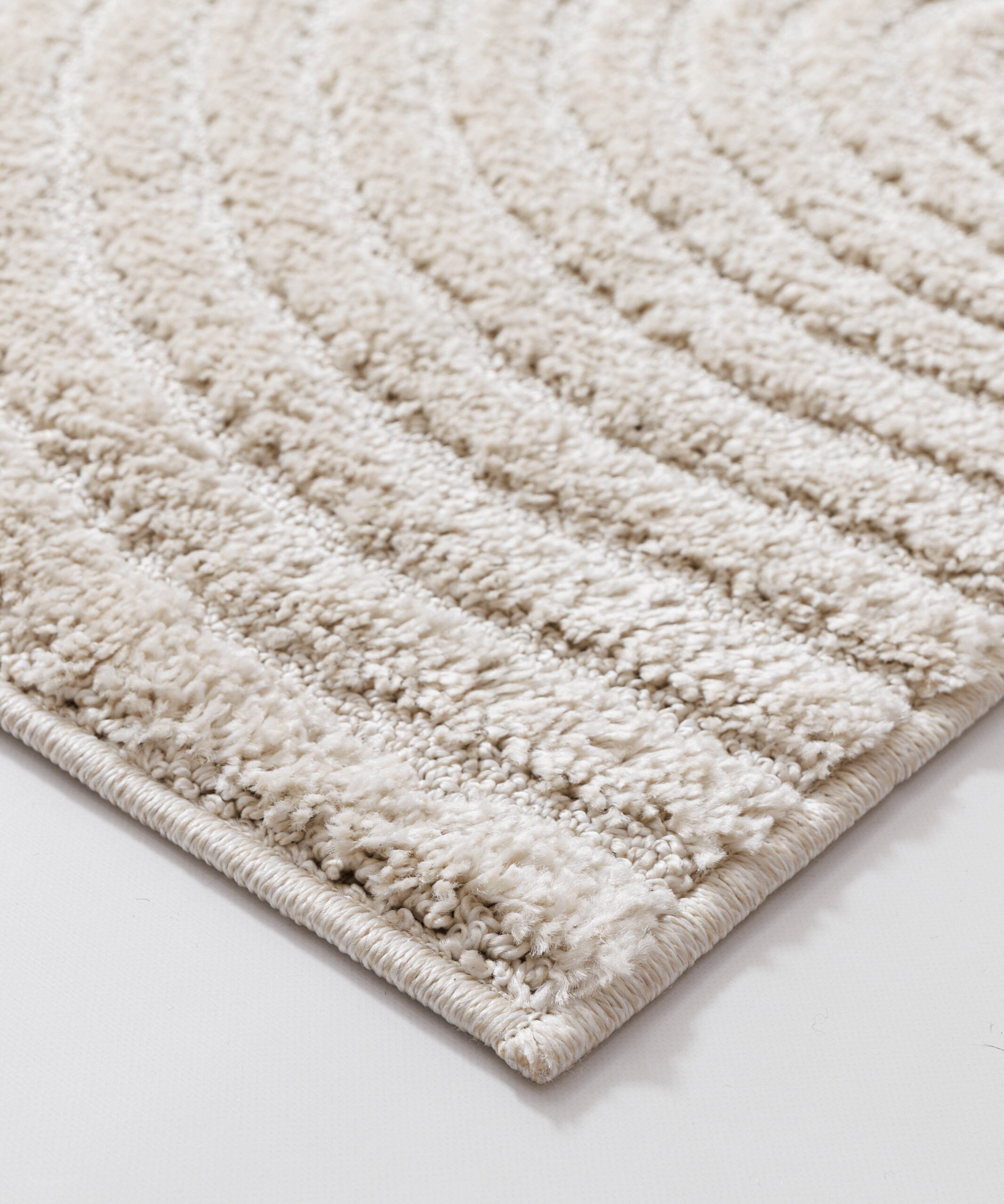 Teppich Skandinavisch - Arc Curve Creme Teppich Skandinavisch - Arc Curve Creme