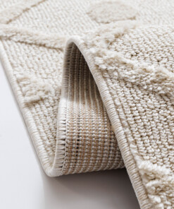 Teppich Skandinavisch - Arc Diamond Creme Teppich Skandinavisch - Arc Diamond Creme
