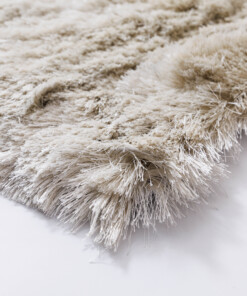 Samtteppich - Auréa Elfenbein - close up, thumbnail