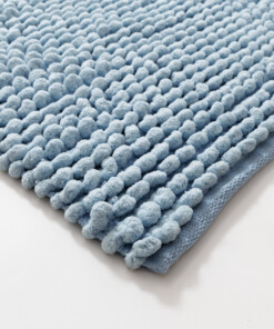 Badematte - Sensa Blau - close up, thumbnail