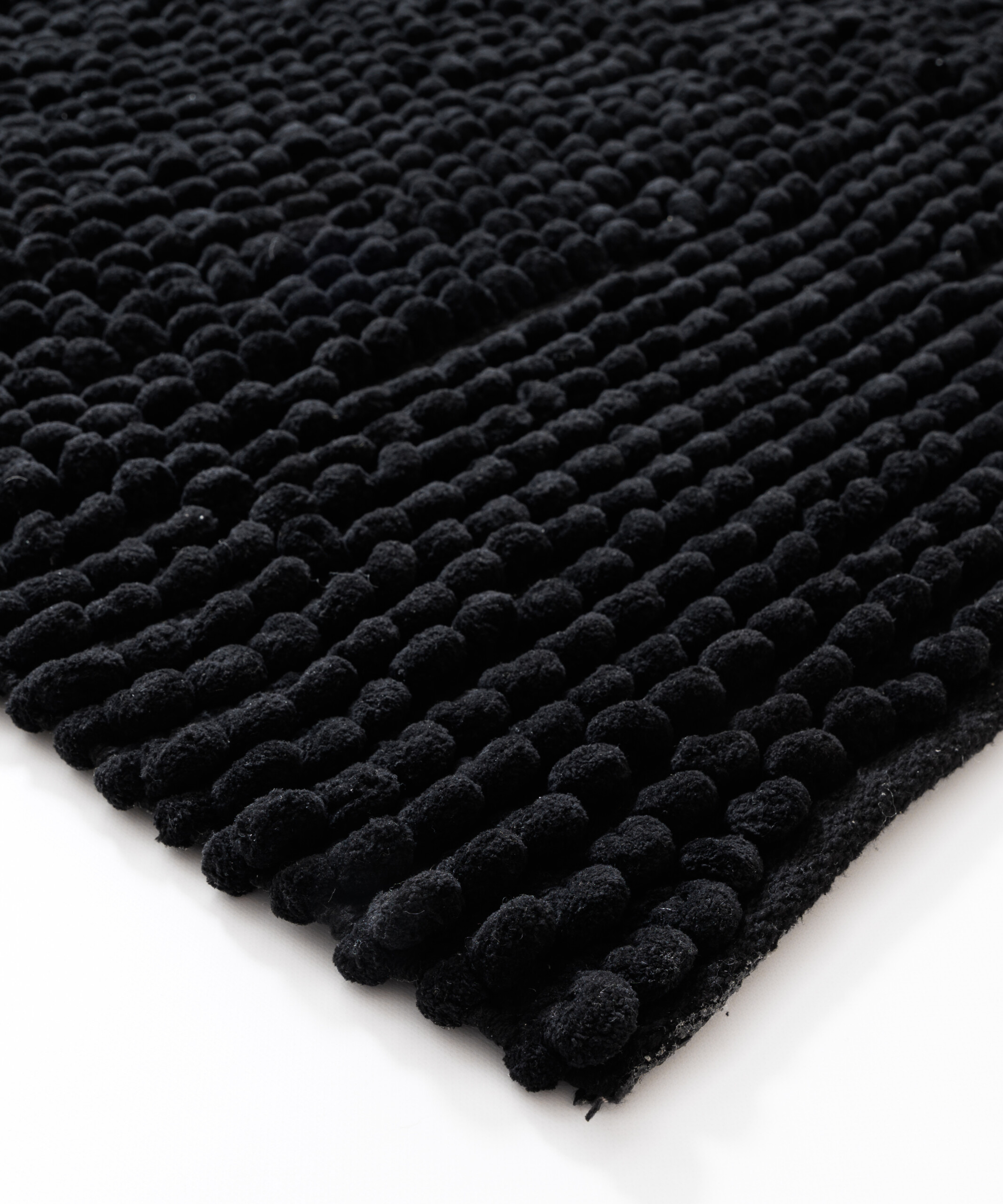 Badematte - Sensa Schwarz - close up Badematte - Sensa Schwarz - close up
