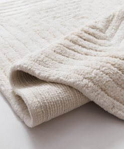 Badematte - Stille Elfenbein - close up, thumbnail
