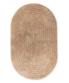 Badematte oval - Stille Beige - overzicht, thumbnail