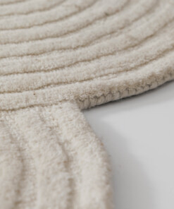 Organisches Design Teppich - Balans Elfenbein - close up, thumbnail Organisches Design Teppich - Balans Elfenbein - close up, thumbnail