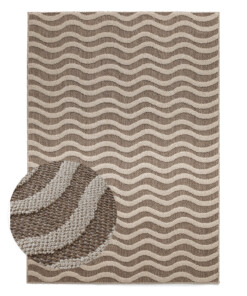 Outdoor Teppich - Dunor Ripple Braun/Beige - overzicht