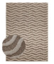 Outdoor Teppich - Dunor Ripple Braun/Beige - overzicht, thumbnail