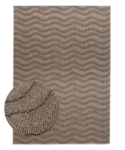 Outdoor Teppich - Dunor Ripple Braun - overzicht