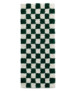 Schachbrett Läufer - Check Elfenbein/Jade - overzicht, thumbnail