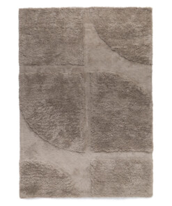Designteppich - Tjørne Elv Taupe - overzicht