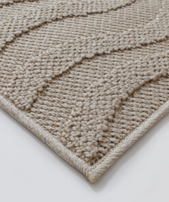 Outdoor Teppich - Dunor Ripple Beige - close up, thumbnail Outdoor Teppich - Dunor Ripple Beige - close up, thumbnail