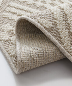 Outdoor Teppich Jute - Dunor Vex Natürlich/Weiß - close up, thumbnail Outdoor Teppich Jute - Dunor Vex Natürlich/Weiß - close up, thumbnail