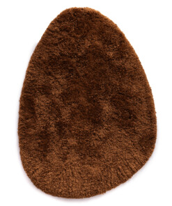 Organischer Shaggy Teppich - Sveve Pebble Cognac - overzicht