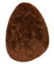 Organischer Shaggy Teppich - Sveve Pebble Cognac - overzicht, thumbnail