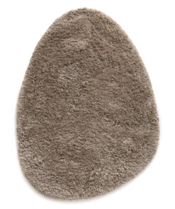 Shaggy Teppich Organische Form - Sveve Pebble Sandfarbe - overzicht