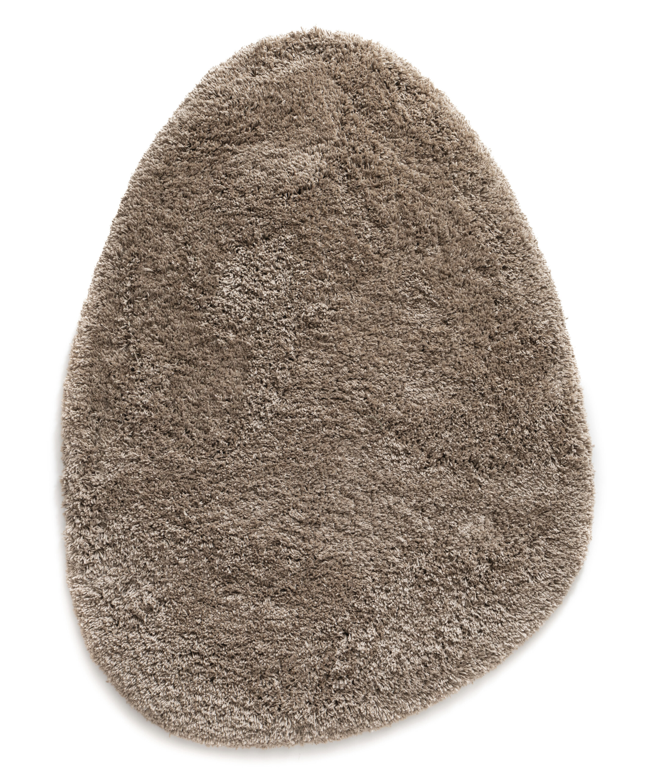 Shaggy Teppich Organische Form - Sveve Pebble Sandfarbe - overzicht Shaggy Teppich Organische Form - Sveve Pebble Sandfarbe - overzicht