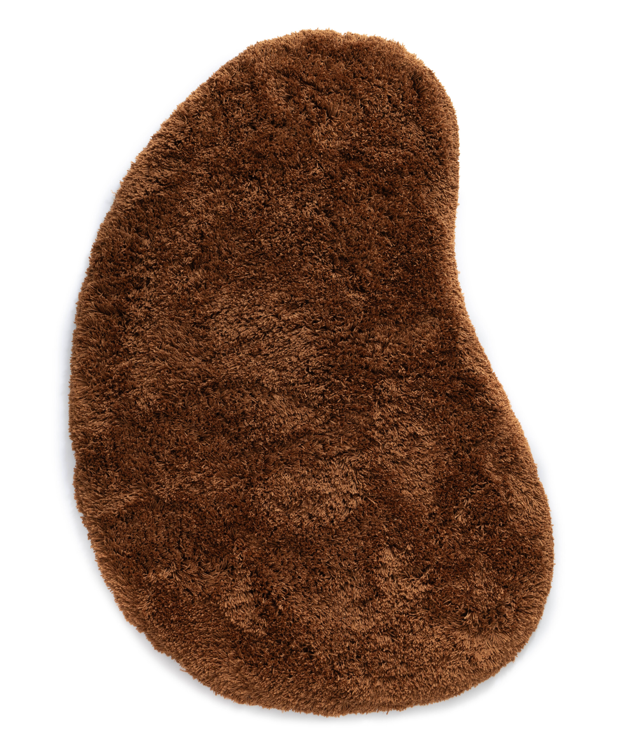 Organischer Shaggy Teppich - Sveve Cognac - overzicht Organischer Shaggy Teppich - Sveve Cognac - overzicht