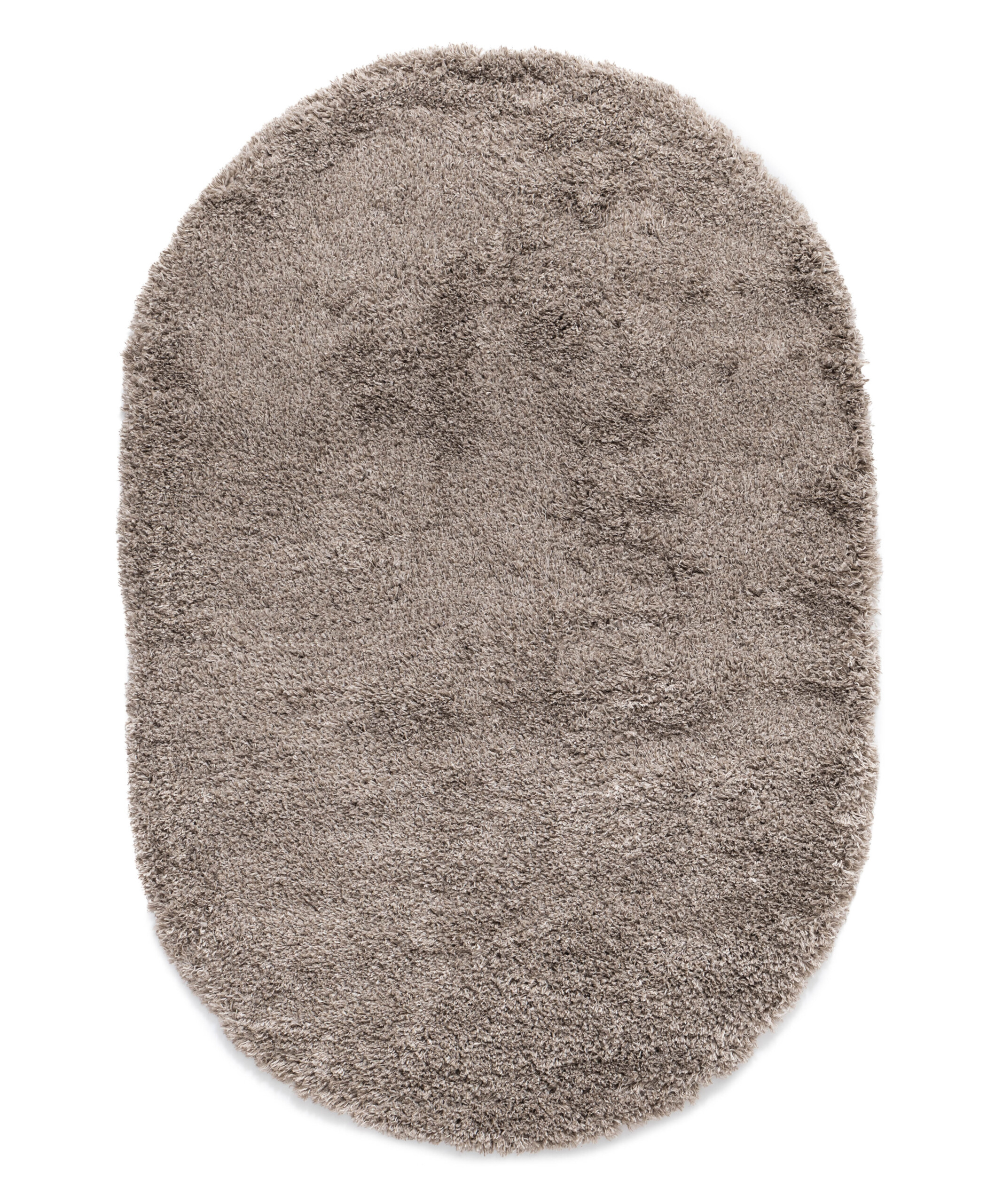 Hochflor Teppich oval - Cozy Shaggy Beige - overzicht Hochflor Teppich oval - Cozy Shaggy Beige - overzicht
