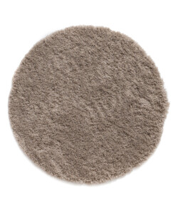 Hochflor Teppich Rund Cozy Shaggy - Beige - overzicht