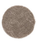 Hochflor Teppich Rund Cozy Shaggy - Beige - overzicht, thumbnail