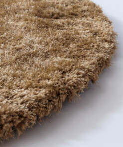 Shaggy Teppich Rund - Meadow Beige - close up, thumbnail Shaggy Teppich Rund - Meadow Beige - close up, thumbnail