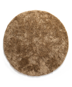Shaggy Teppich Rund - Meadow Beige - overzicht
