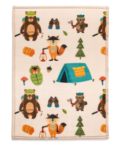 Spielteppich - Pluffy Forest animals Multi - overzicht, thumbnail
