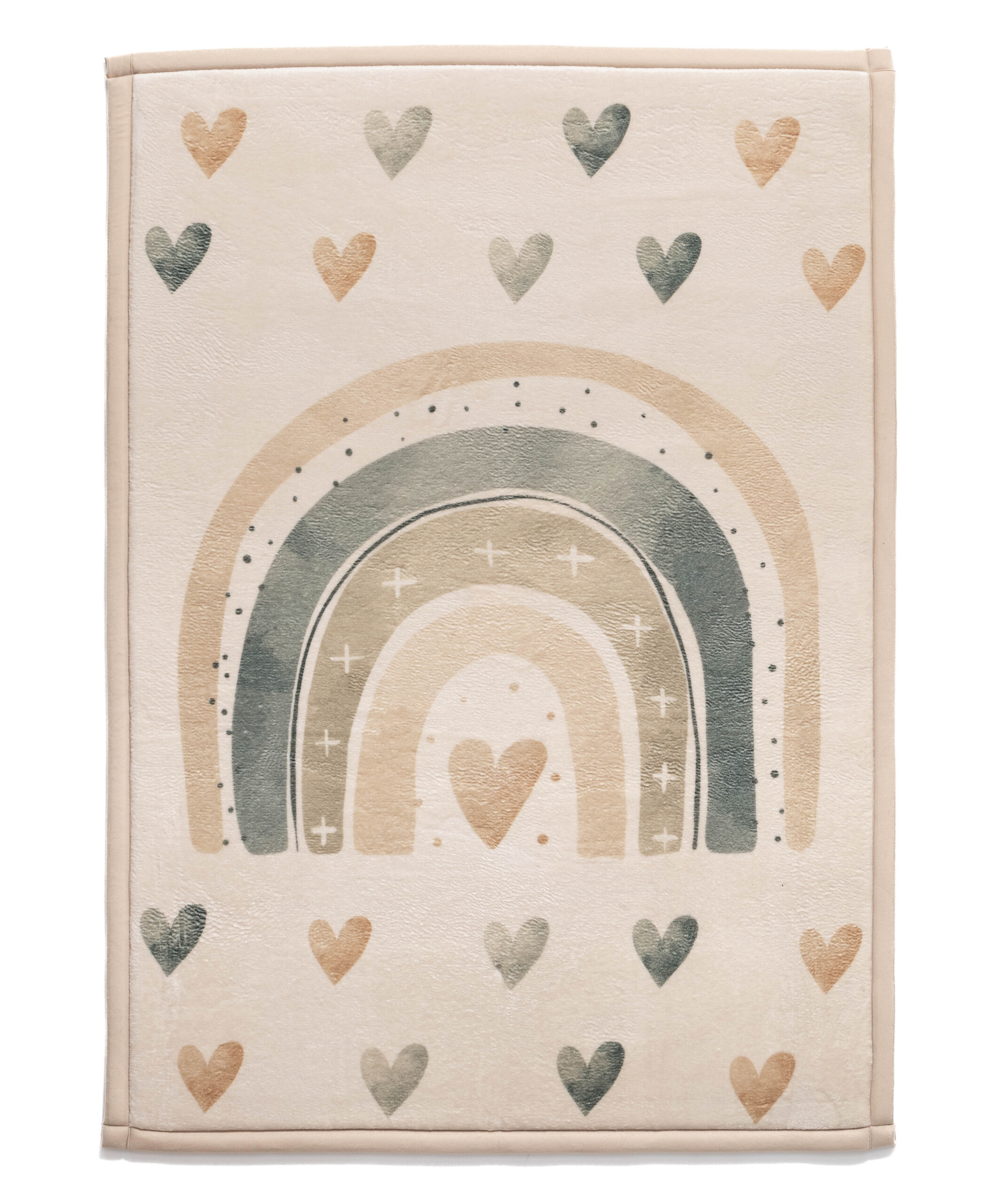 Spielteppich - Pluffy Heart Creme/Multi - overzicht Spielteppich - Pluffy Heart Creme/Multi - overzicht