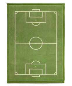 Spielteppich - Pluffy Soccer Field Grün - overzicht
