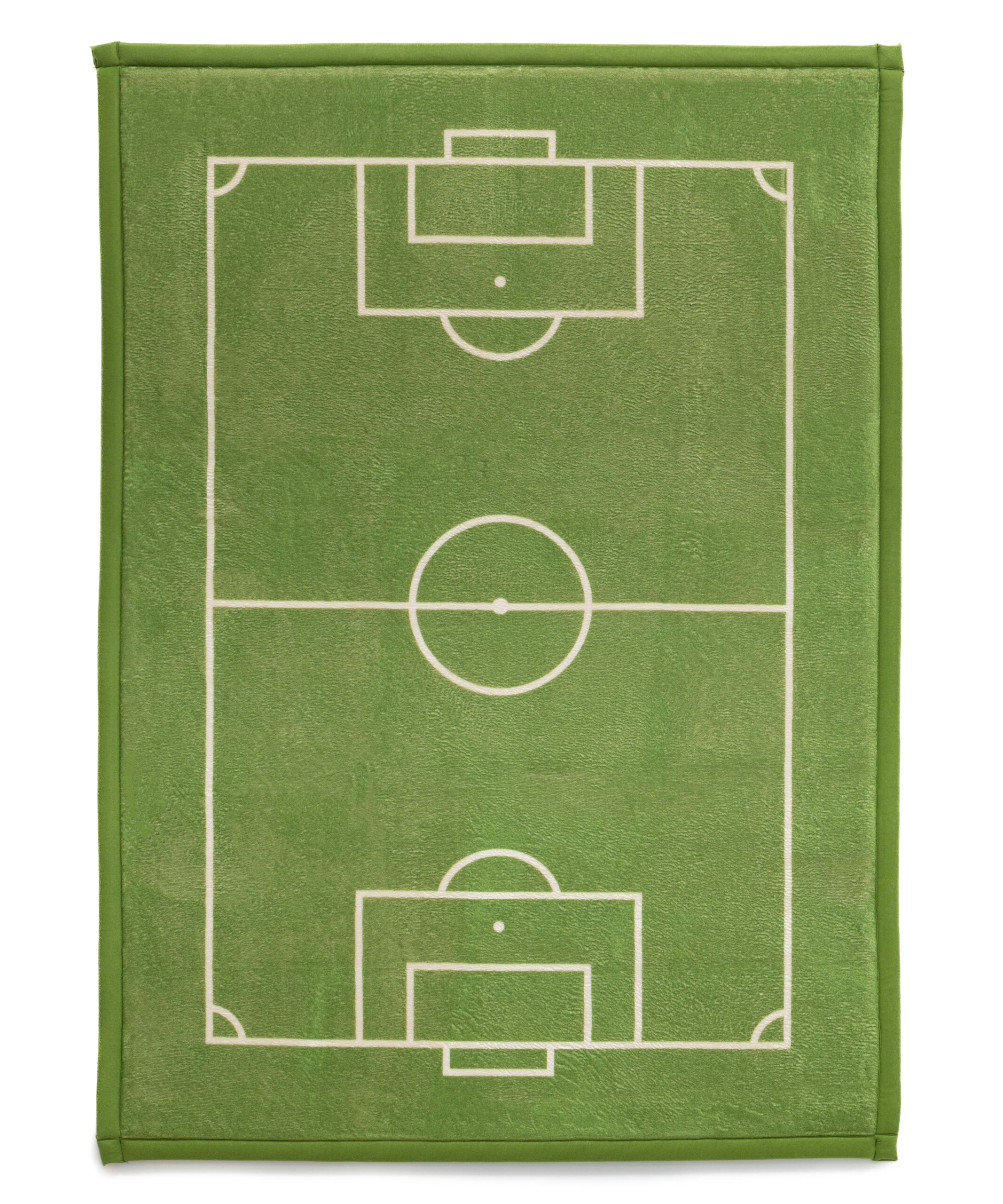Spielteppich - Pluffy Soccer Field Grün - overzicht Spielteppich - Pluffy Soccer Field Grün - overzicht