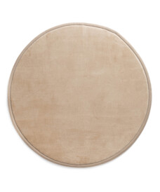 Spielteppich Rund - Pluffy Beige - overzicht, thumbnail