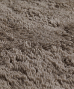 Organischer Teppich - Tjørne Swell Taupe - close up, thumbnail Organischer Teppich - Tjørne Swell Taupe - close up, thumbnail