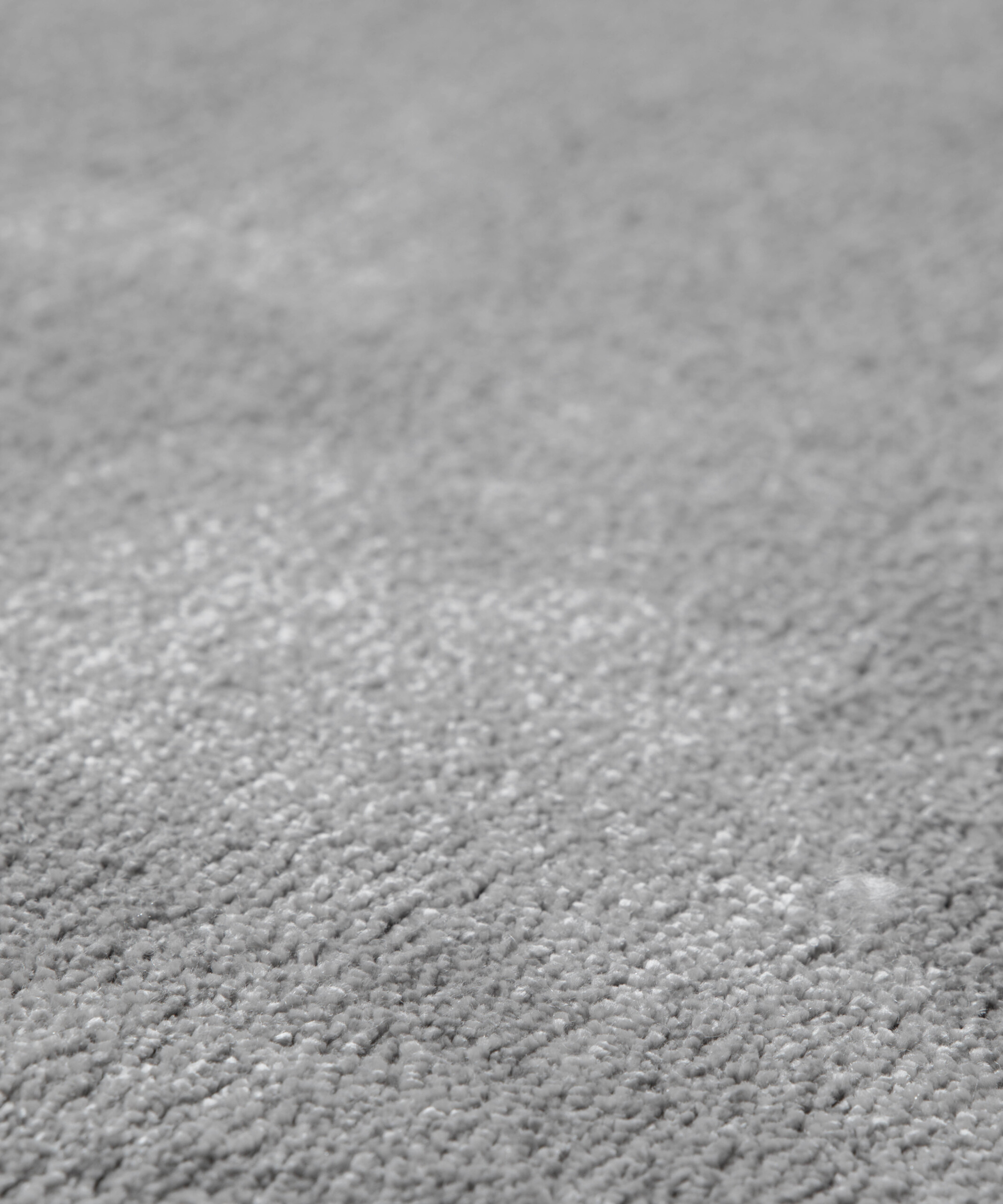 Waschbarer Teppich Rund - Clean Prestige Grau - close up Waschbarer Teppich Rund - Clean Prestige Grau - close up