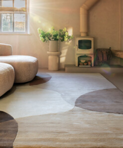 Wollteppich - Dune Beige - sfeer, thumbnail
