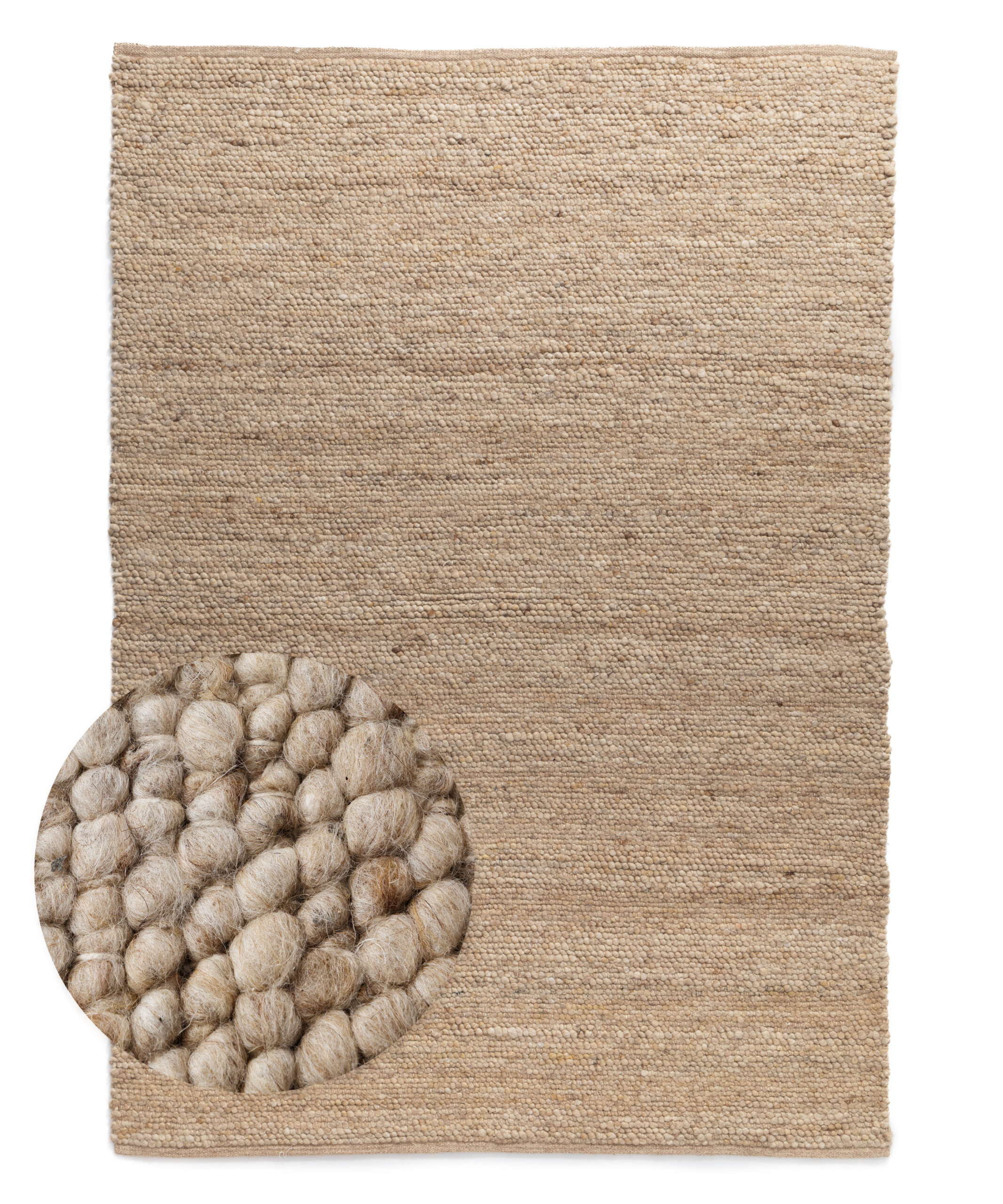 Wollteppich - Heimur Beige/Natürlich - overzicht Wollteppich - Heimur Beige/Natürlich - overzicht