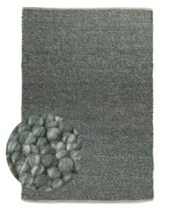 Wollteppich - Silvull Grün - overzicht