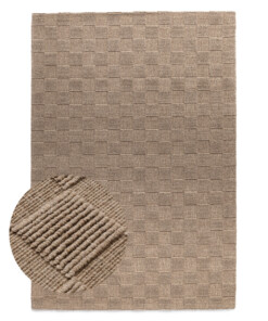 Wollteppich - Tavle Taupe - overzicht