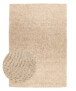Wollteppich - Tvist licht Beige - overzicht, thumbnail