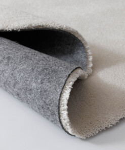 Waschbarer Teppich Rund - Clean Prestige Creme - close up, thumbnail Waschbarer Teppich Rund - Clean Prestige Creme - close up, thumbnail