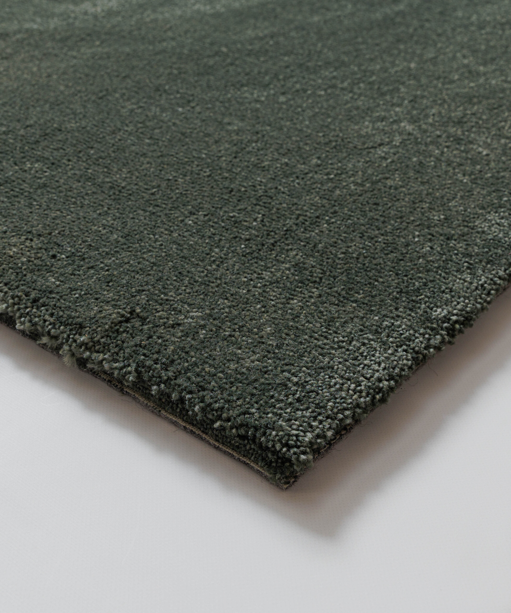Waschbarer Teppich - Clean Prestige Grün - close up Waschbarer Teppich - Clean Prestige Grün - close up