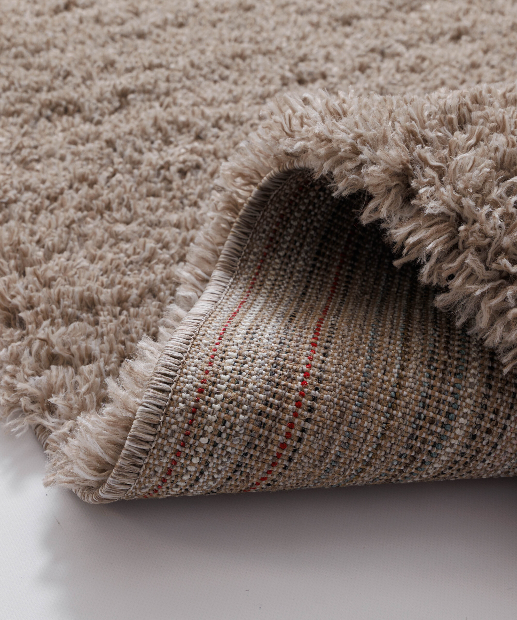 Hochflor Teppich - Cozy Shaggy Beige - close up Hochflor Teppich - Cozy Shaggy Beige - close up