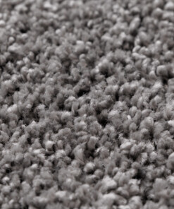 Hochflor Teppich Rund Shaggy Grand - Hellgrau - close up, thumbnail Hochflor Teppich Rund Shaggy Grand - Hellgrau - close up, thumbnail