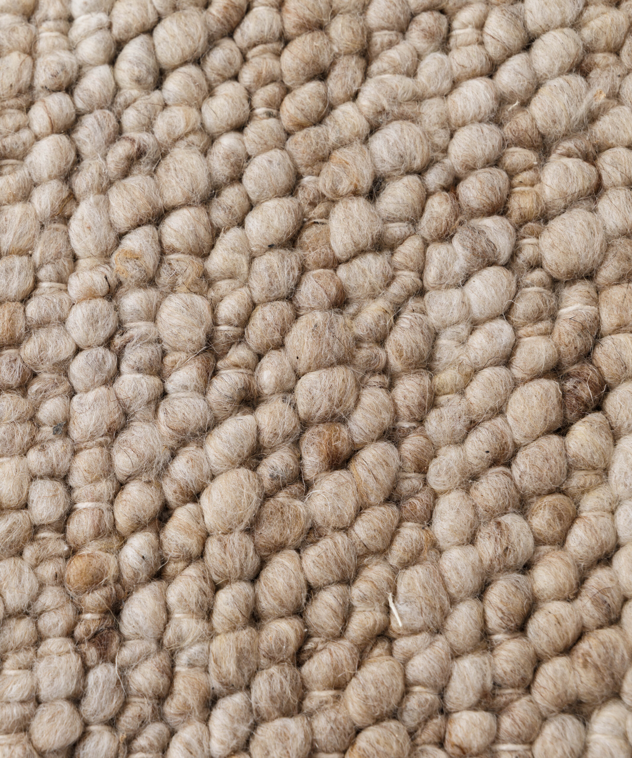 Wollteppich - Heimur Beige/Natürlich - close up Wollteppich - Heimur Beige/Natürlich - close up