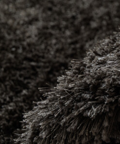 Shaggy Teppich - Meadow Anthrazit - close up, thumbnail