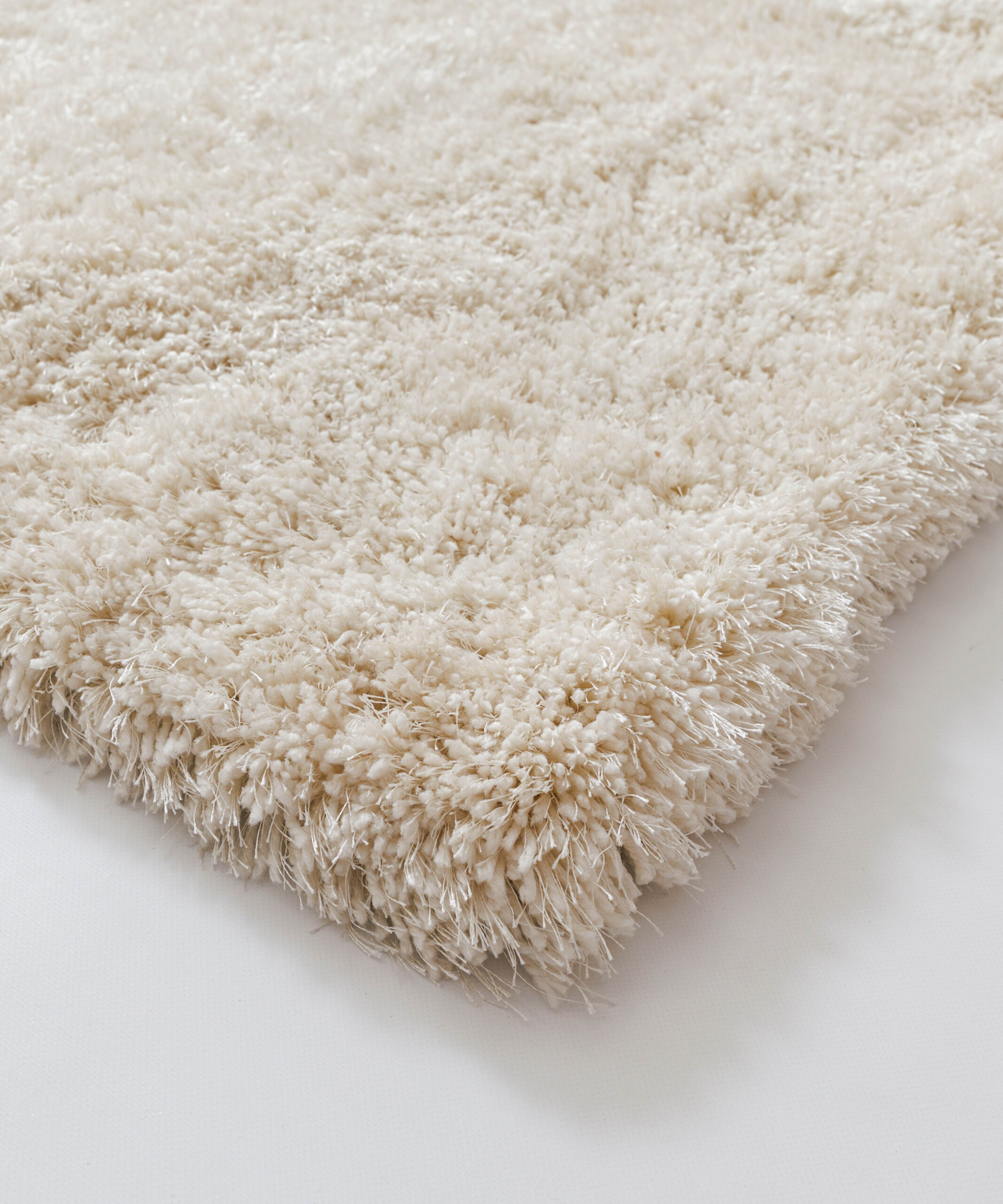 Shaggy Teppich - Meadow Creme - close up Shaggy Teppich - Meadow Creme - close up