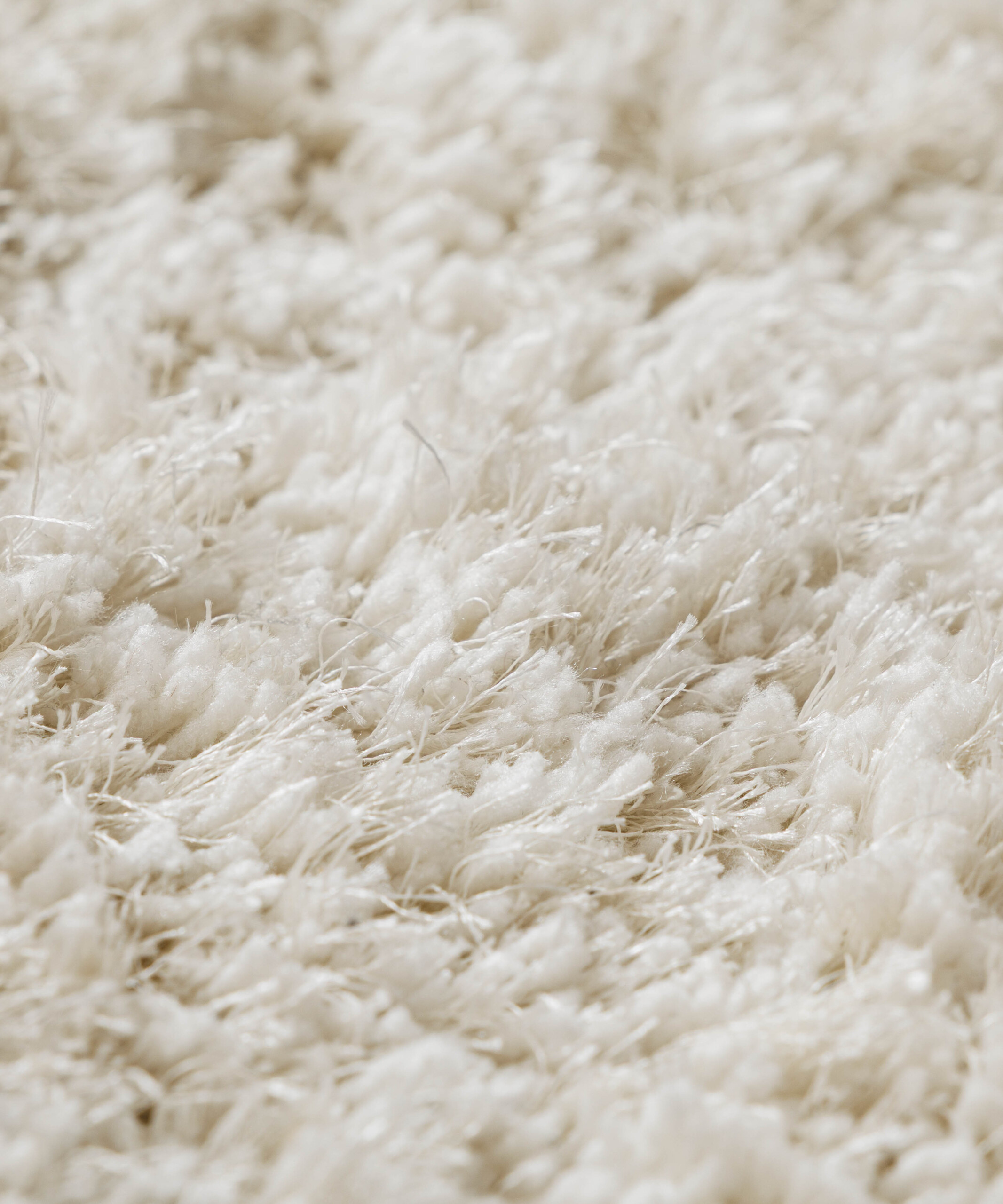 Shaggy Teppich - Meadow Creme - close up Shaggy Teppich - Meadow Creme - close up