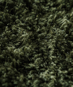 Shaggy Teppich Rund - Meadow Olivgrün - close up, thumbnail Shaggy Teppich Rund - Meadow Olivgrün - close up, thumbnail