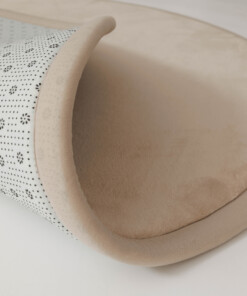 Spielteppich Rund - Pluffy Beige - close up, thumbnail Spielteppich Rund - Pluffy Beige - close up, thumbnail